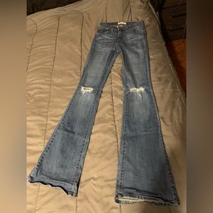 O2 denim bellbottoms size 25